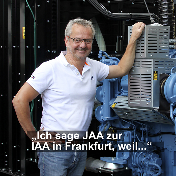 Kunzlerstrom Notstromtechnik für IAA in FFM Frankfurt am Main 